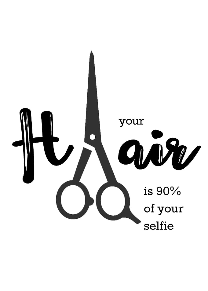 Your hair and Selfie