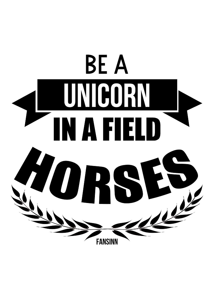 Unicorn horse mythical cre
