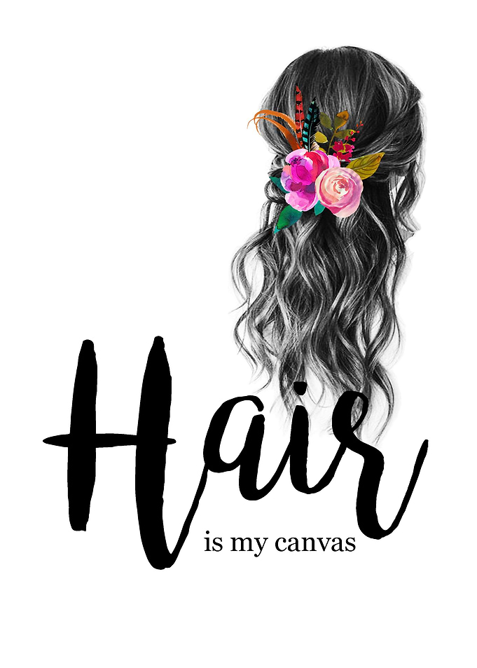 Hair is my canvas