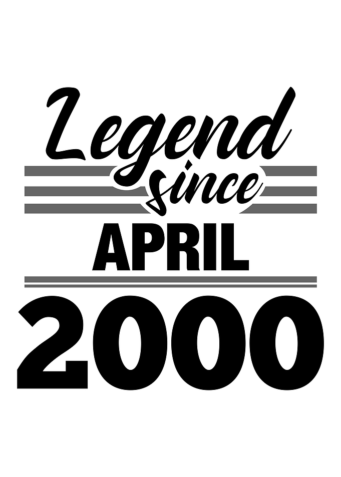 Legend Since April 2000