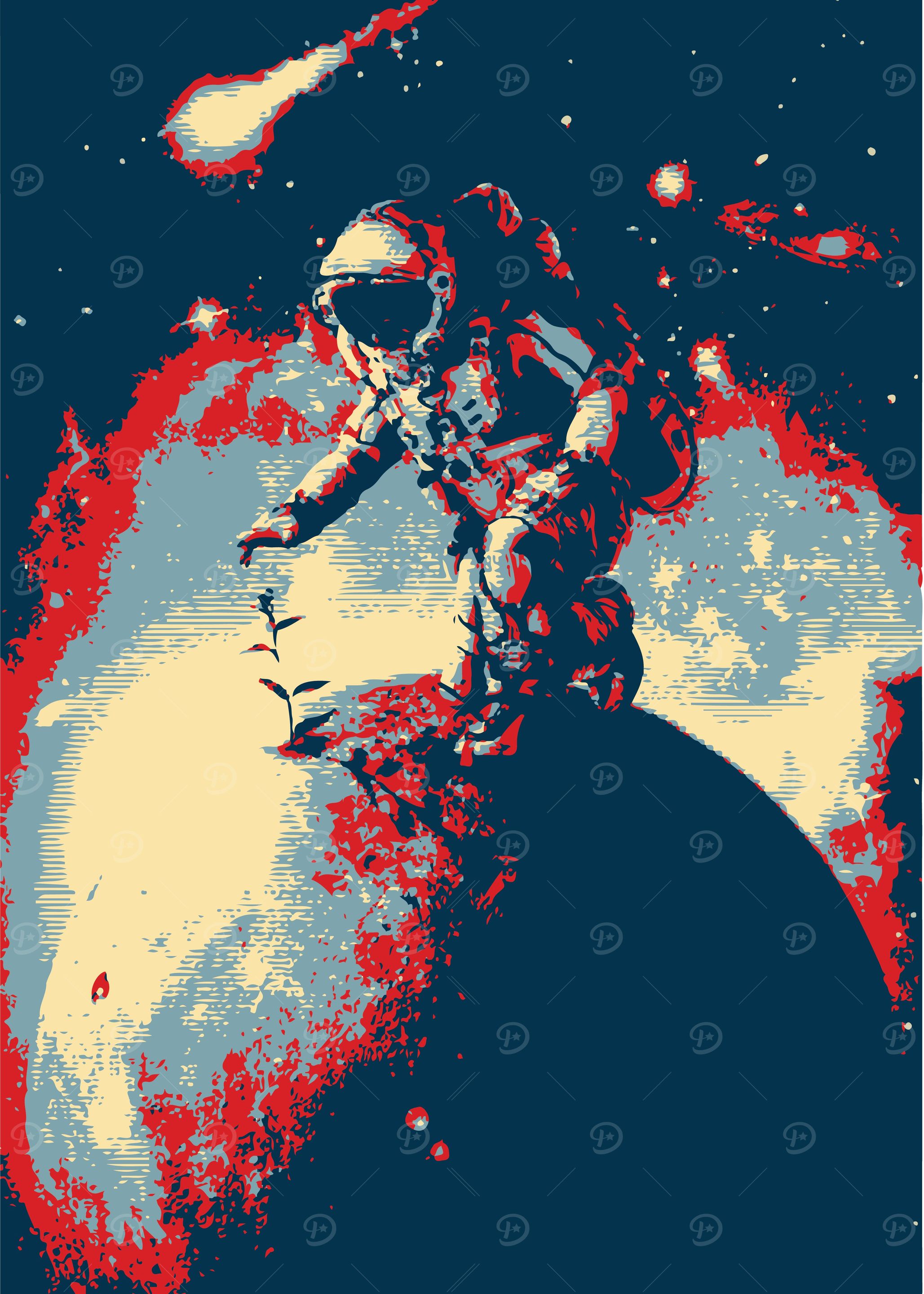 walking in the moon