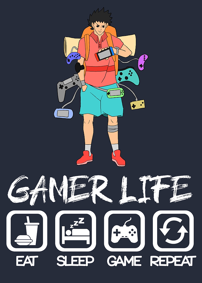 Gamer Life Boy Gaming