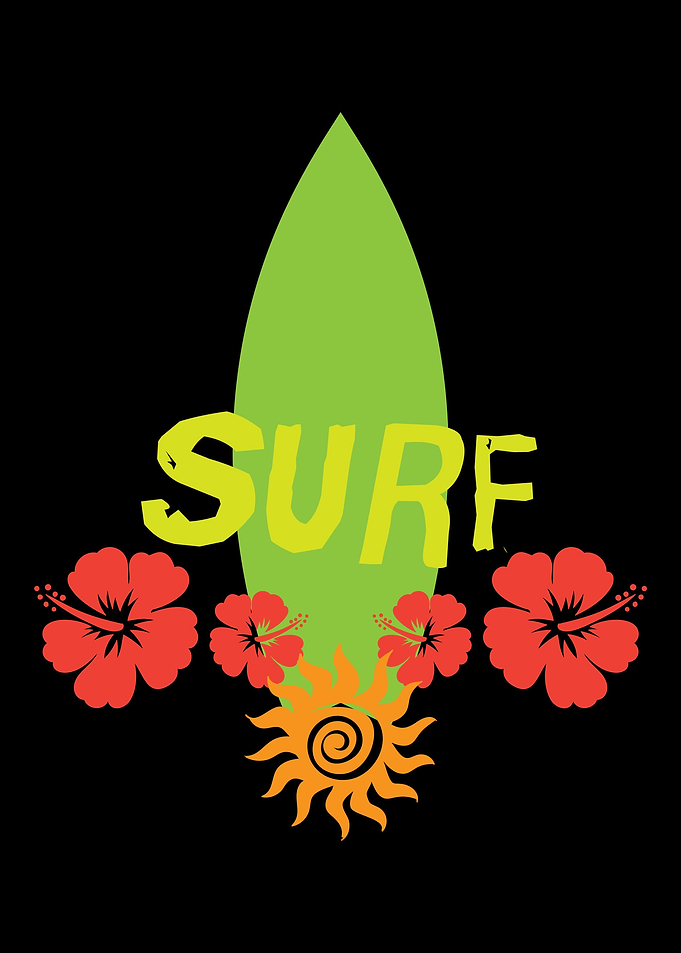 Love Surfing surfboard