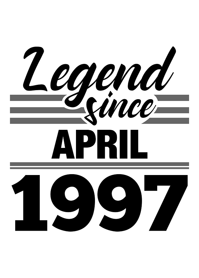 Legend Since April 1997