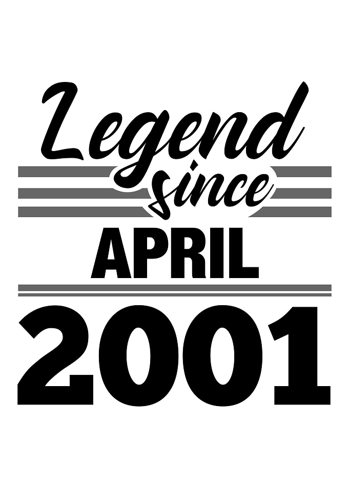 Legend Since April 2001
