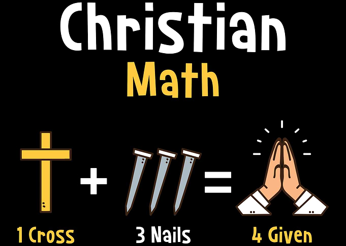 Christian Math 1 Cross 3 N