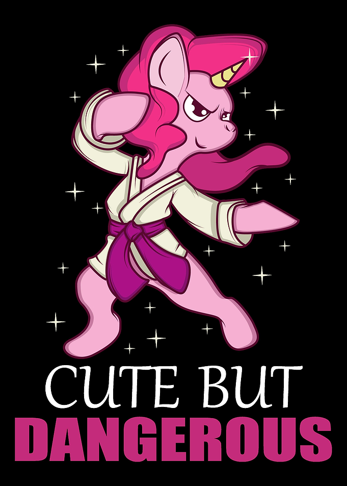 Cute But Dangerous Unicorn
