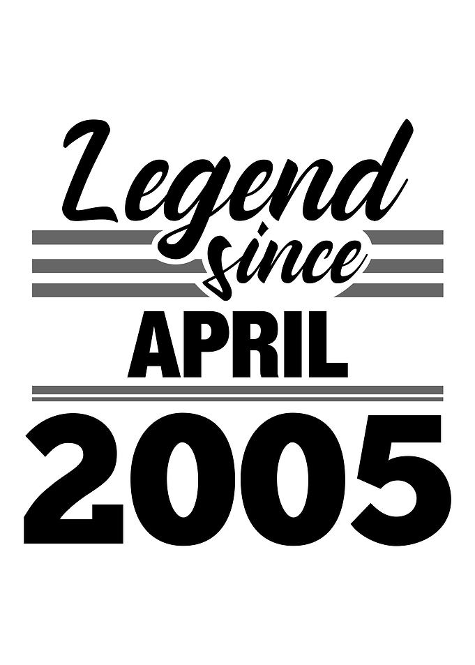 Legend Since April 2005