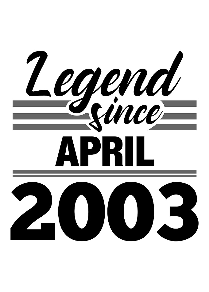 Legend Since April 2003