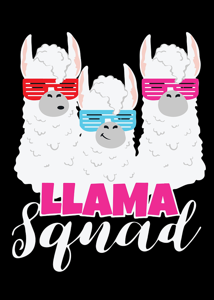 Llama Llama Squad Llama