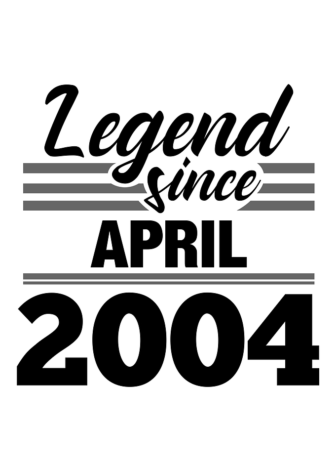 Legend Since April 2004