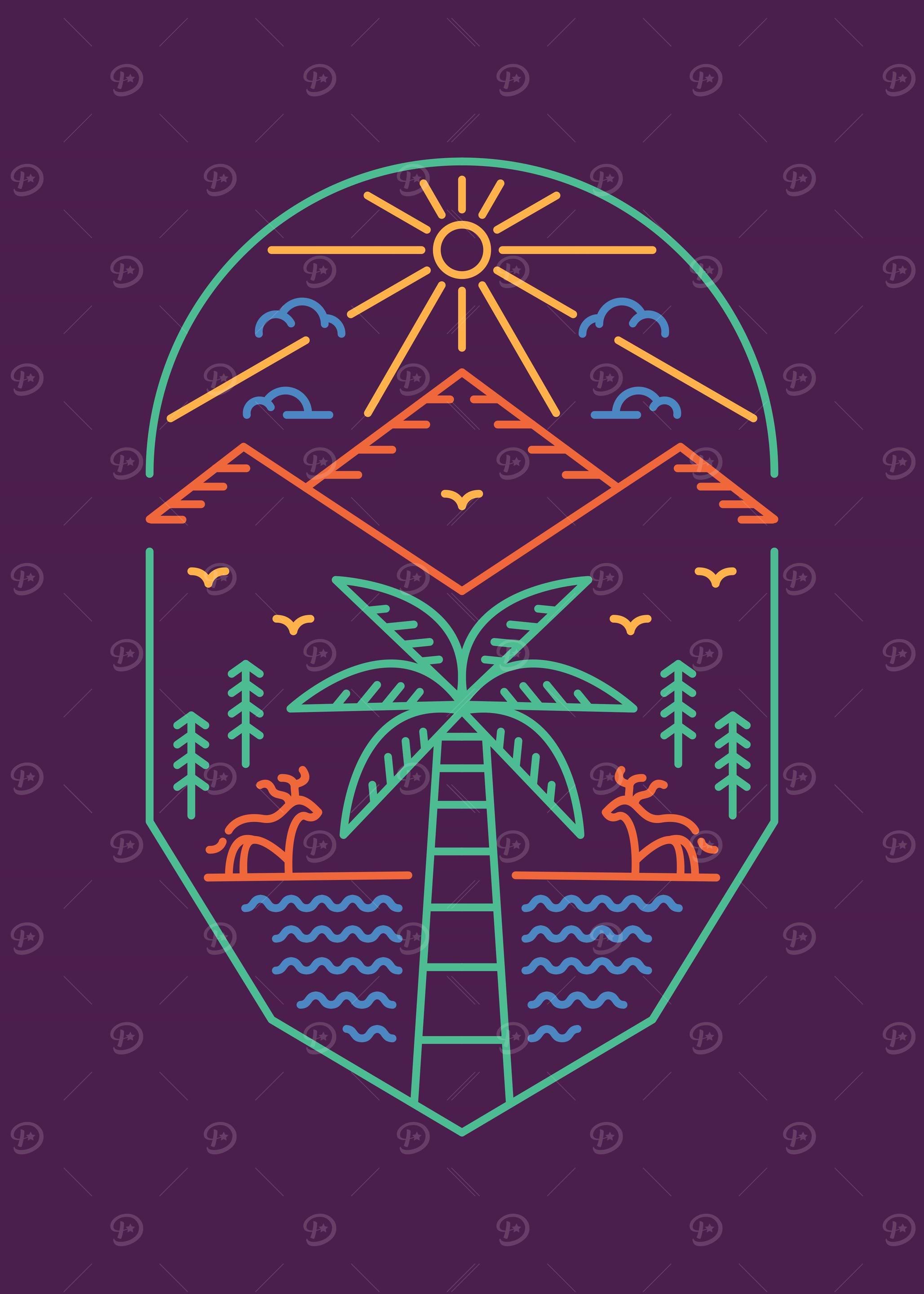 Palm and Outdoor 1
