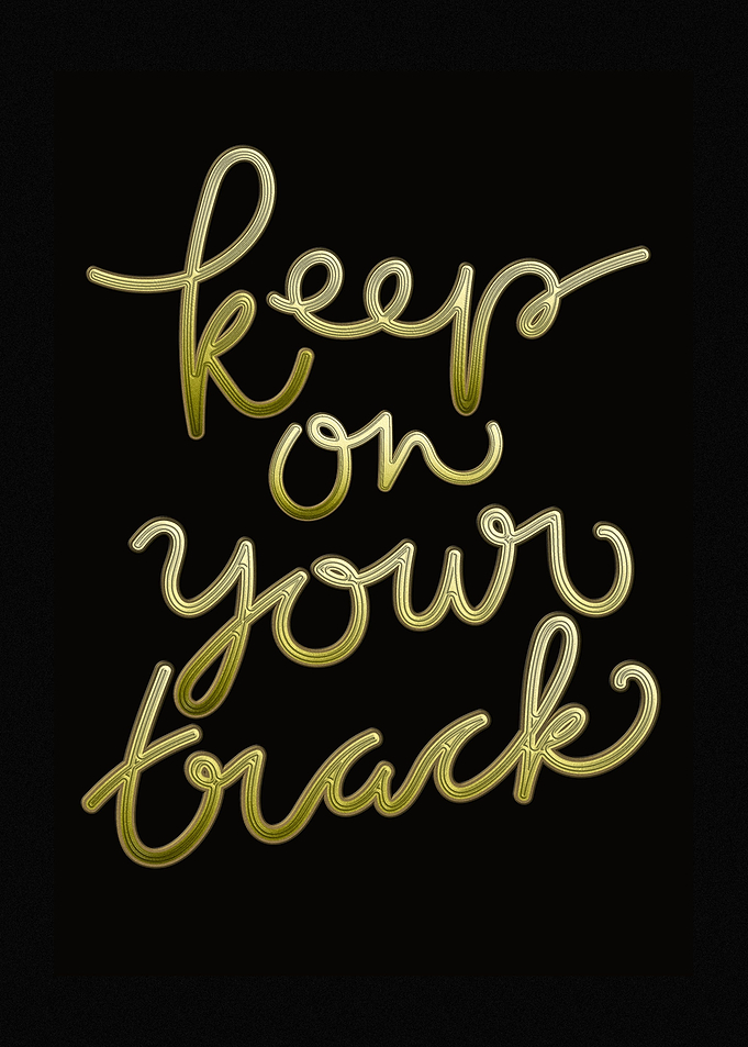 Keep On Your Track