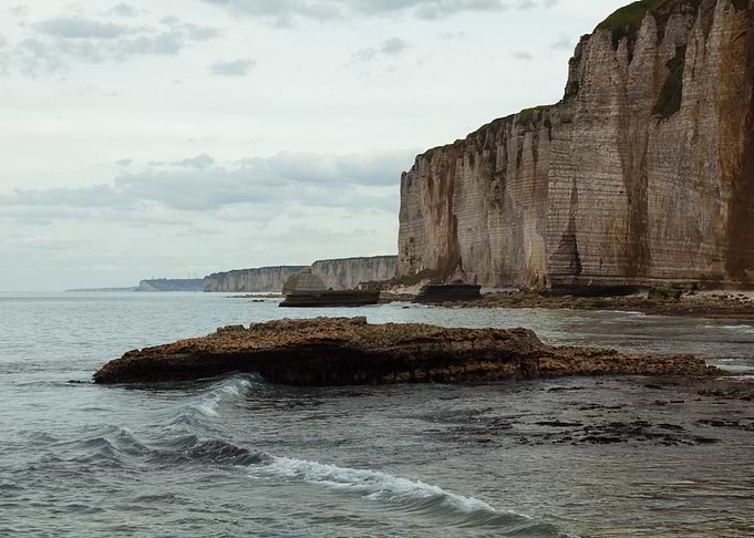 Cliffs from Seaside