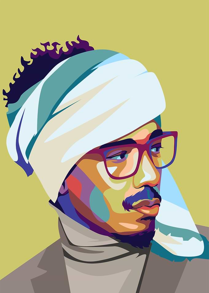 Nick Cannon pop art style