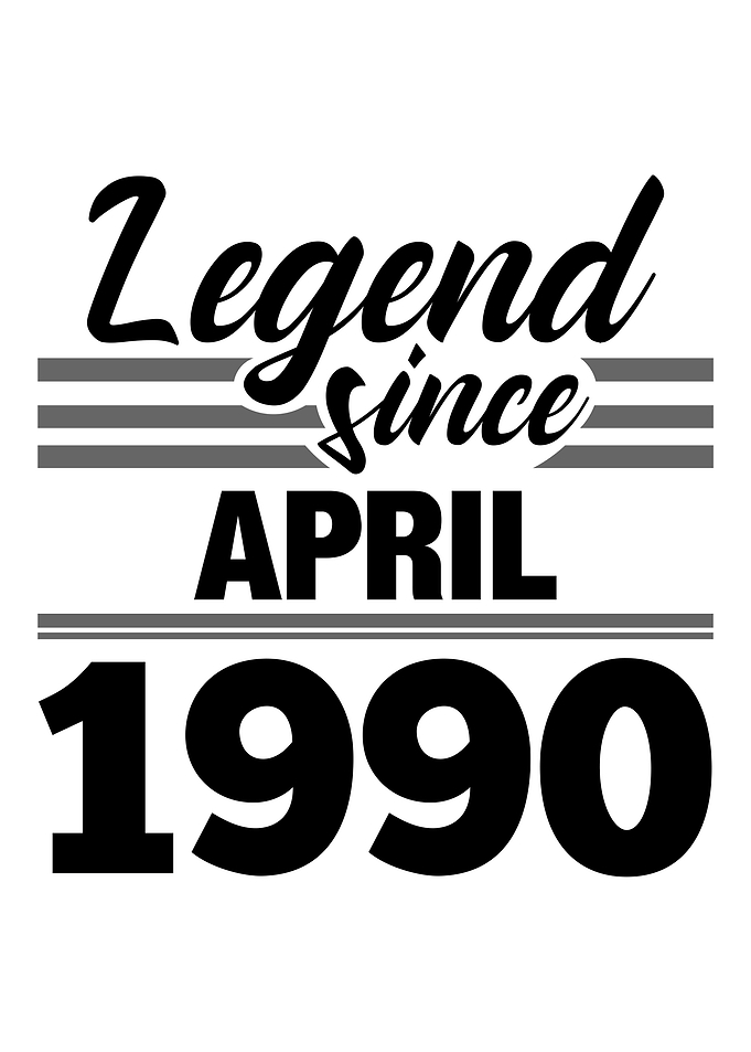 Legend Since April 1990