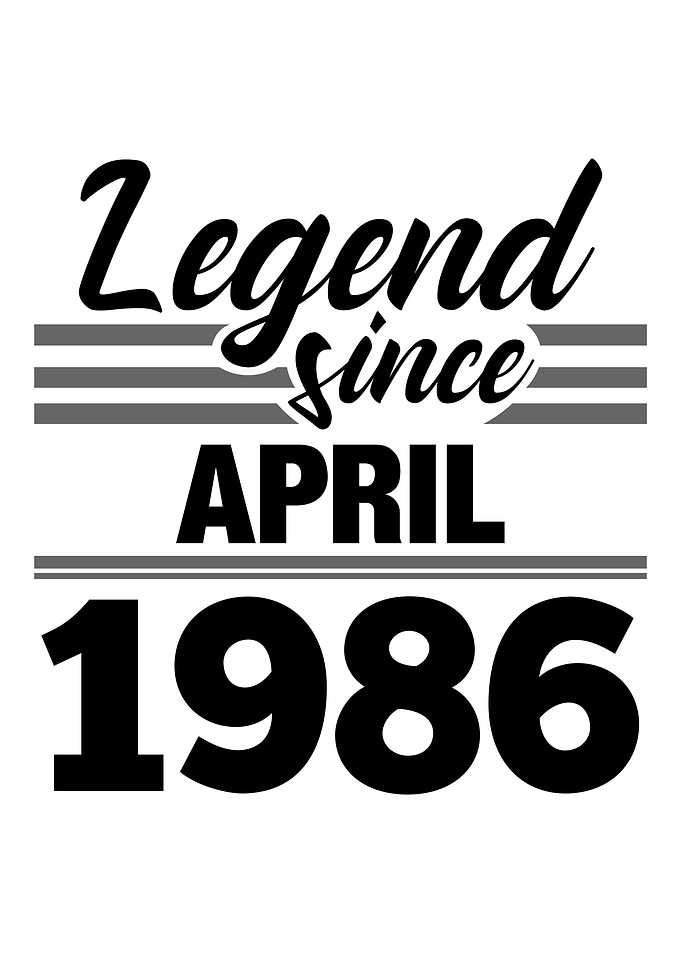Legend Since April 1986