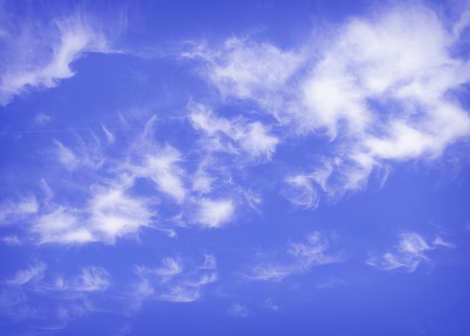 Blue Sky and White Clouds