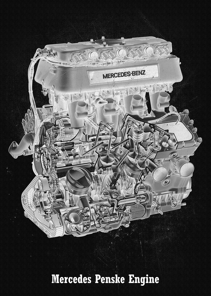 Mercedes Penske Engine