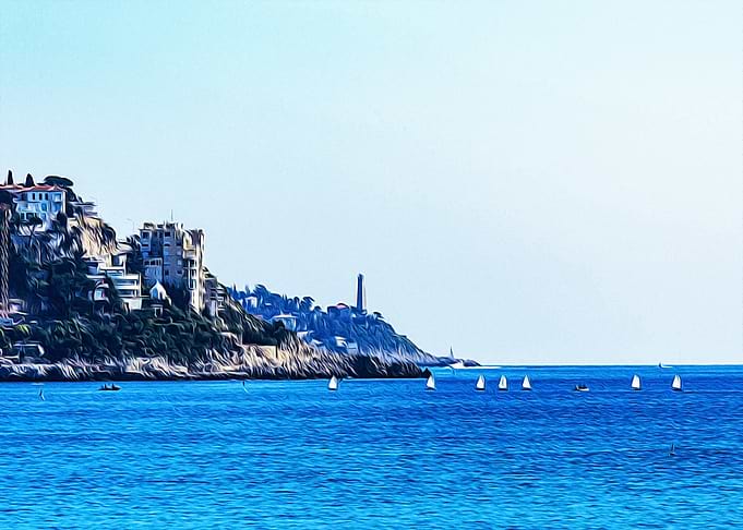 Seacoast of Nice
