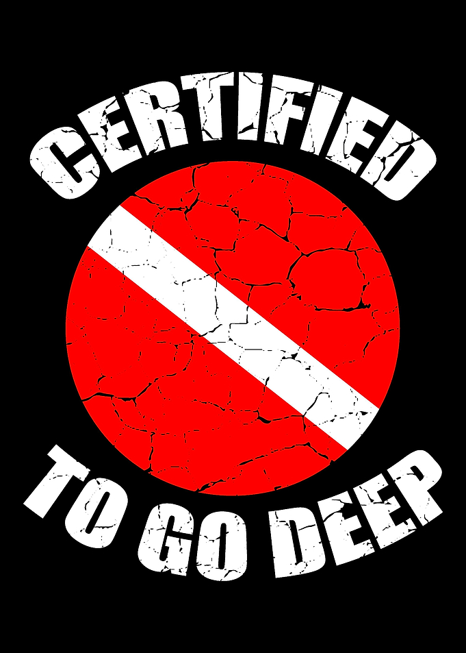 Deep Sea Diving Diver Or D