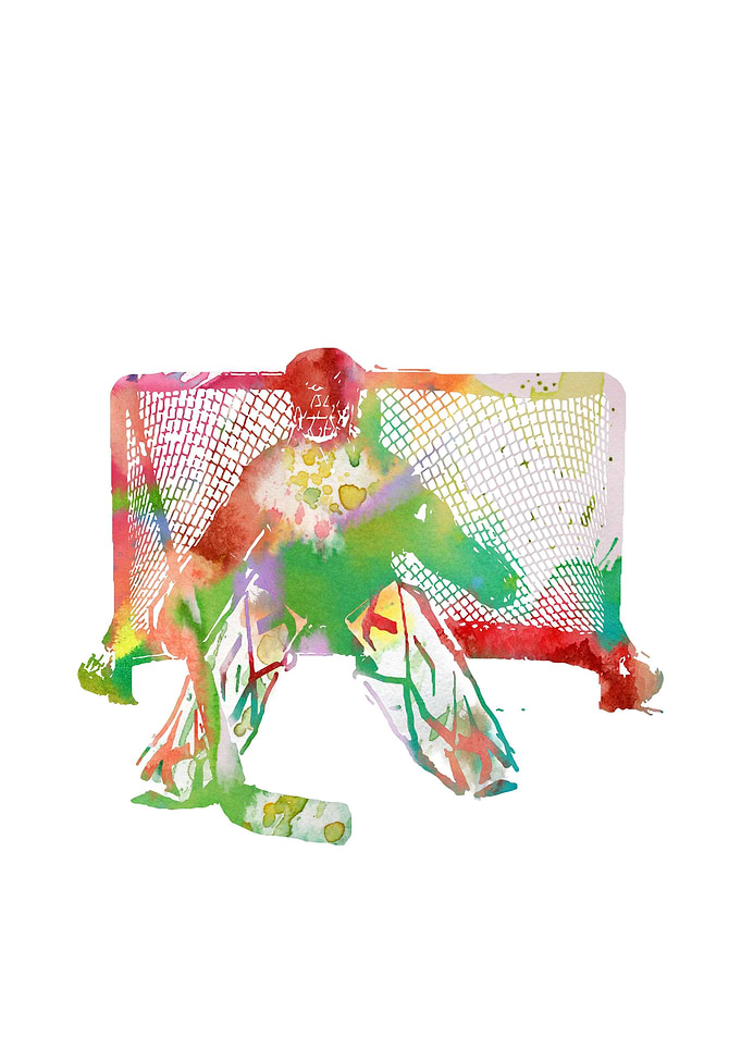 Ringette goalie