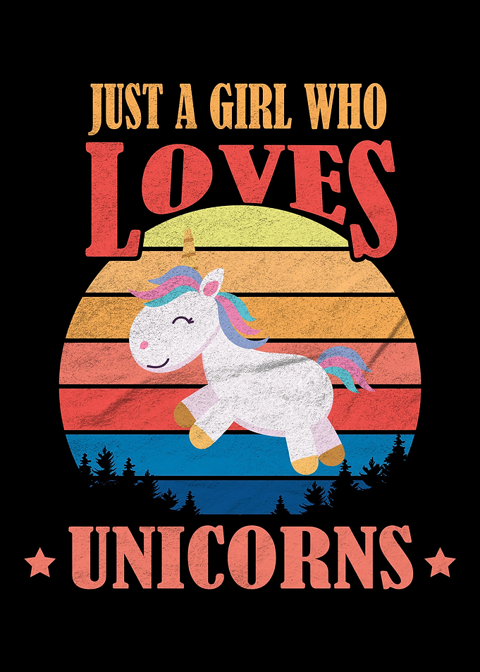 Girl Loves Unicorns