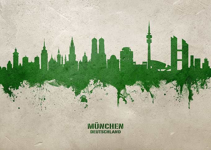 Munich Skyline Deutschland