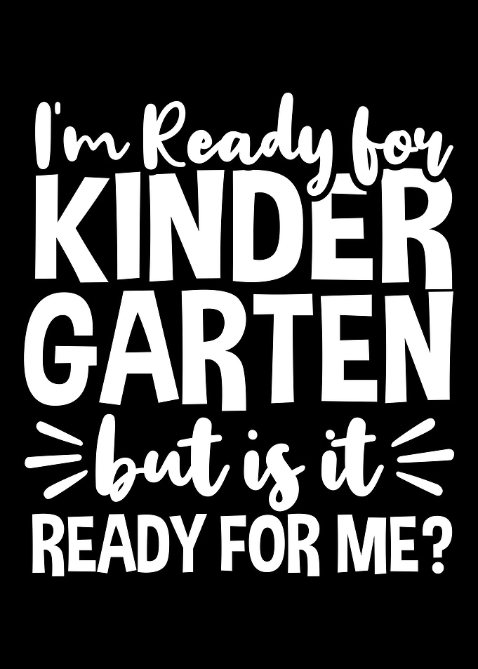 Kindergarten Student Back