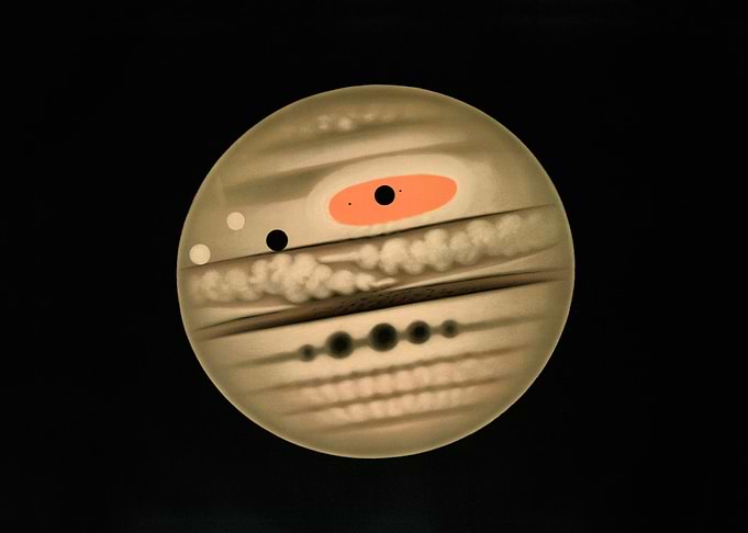 The planet Jupiter