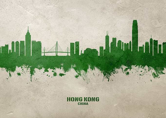 Hong Kong Skyline China