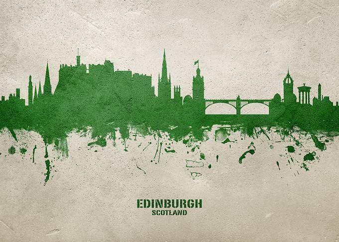 Edinburgh Skyline Scotland