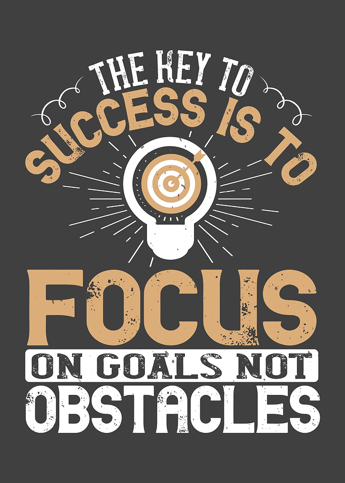 The key to success is