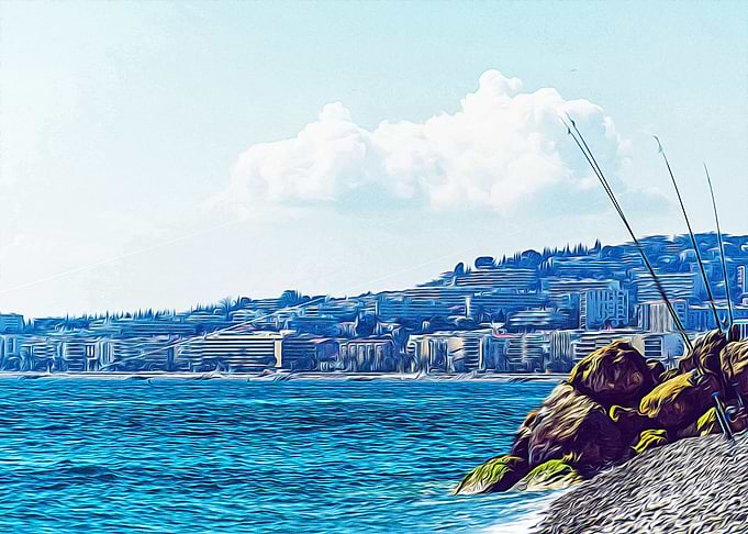 Seacoast of Nice