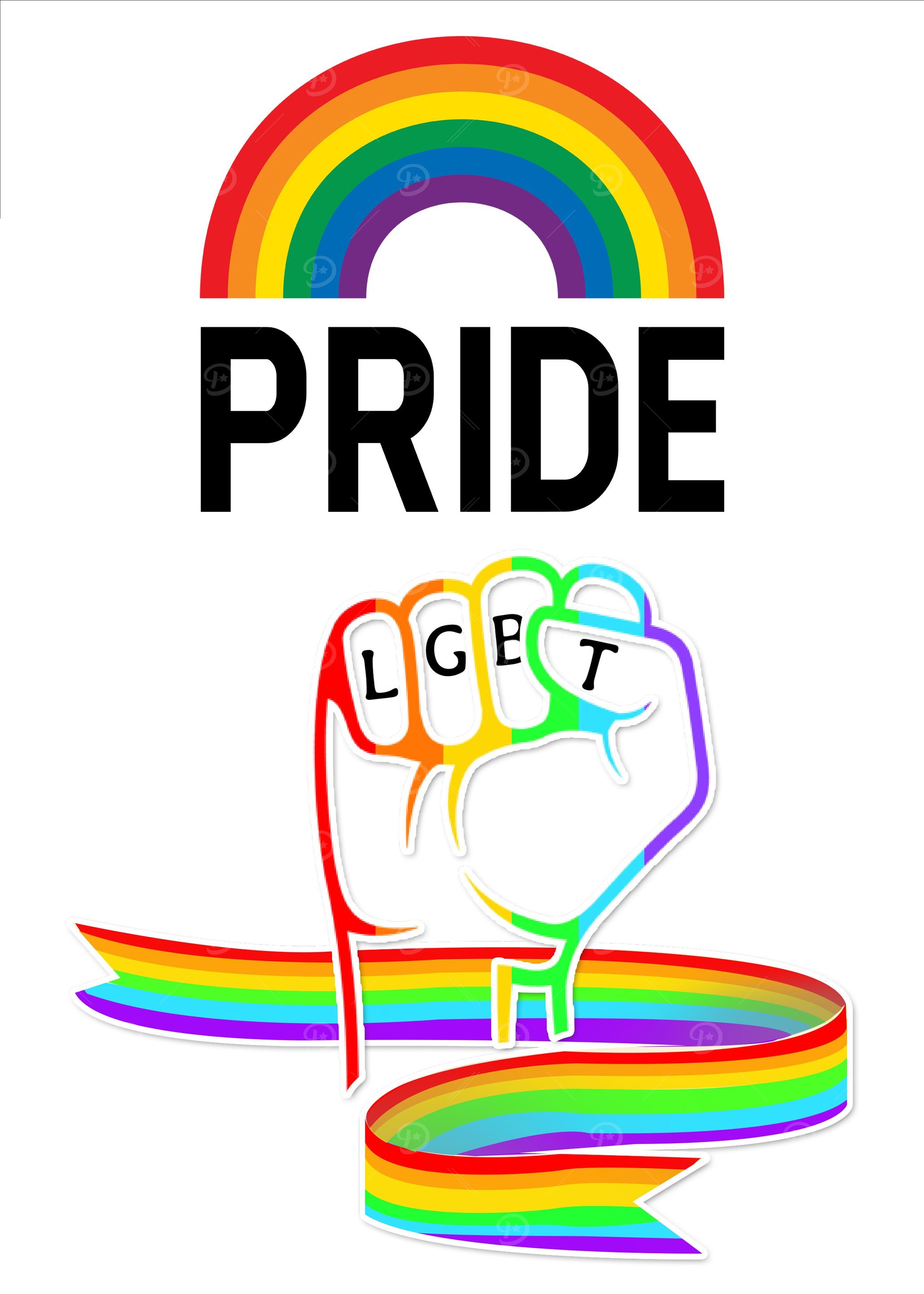 LGBT Pride Fist Rainbow