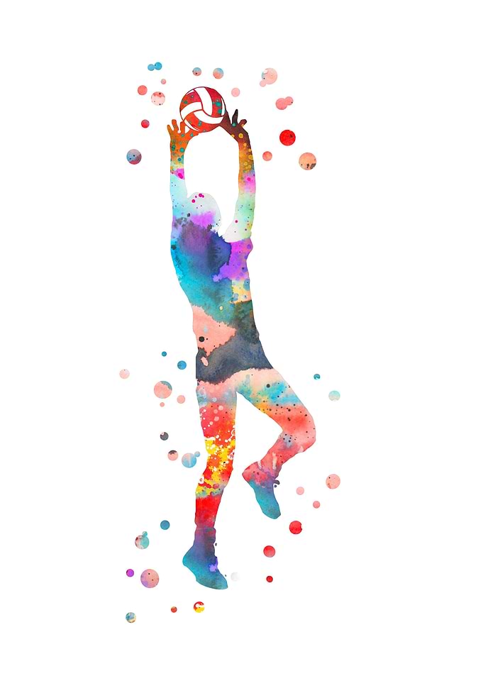 Volleyball girl