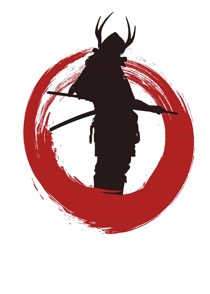 Samurai Splash Blood