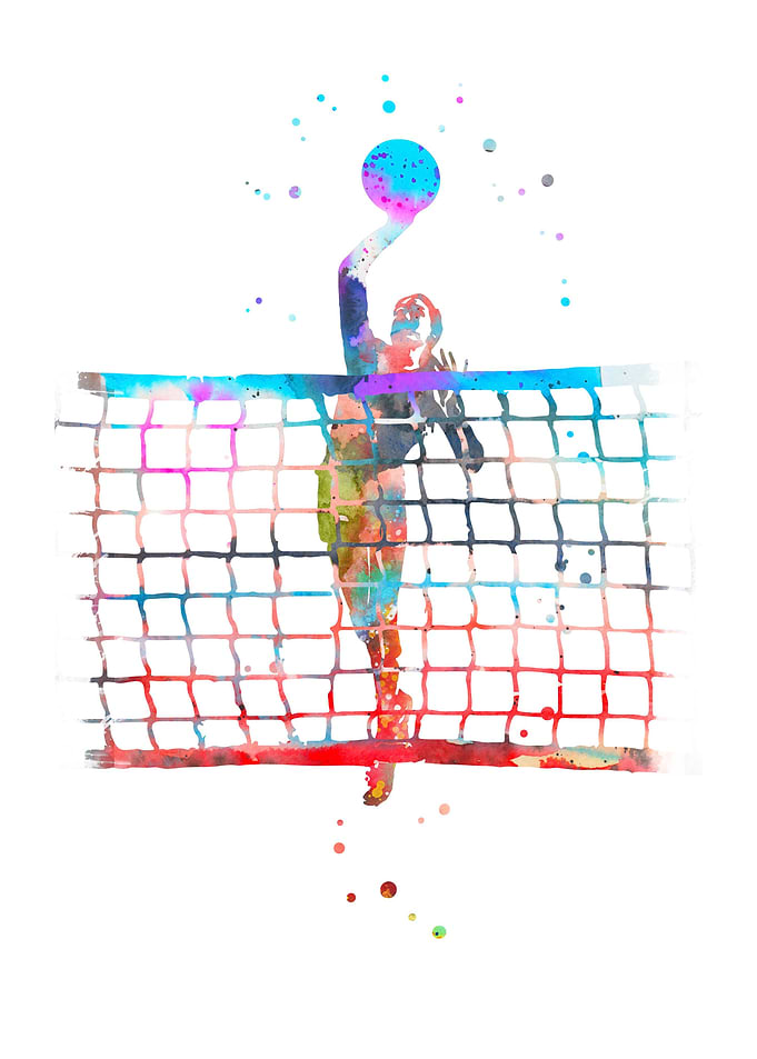 Volleyball girl