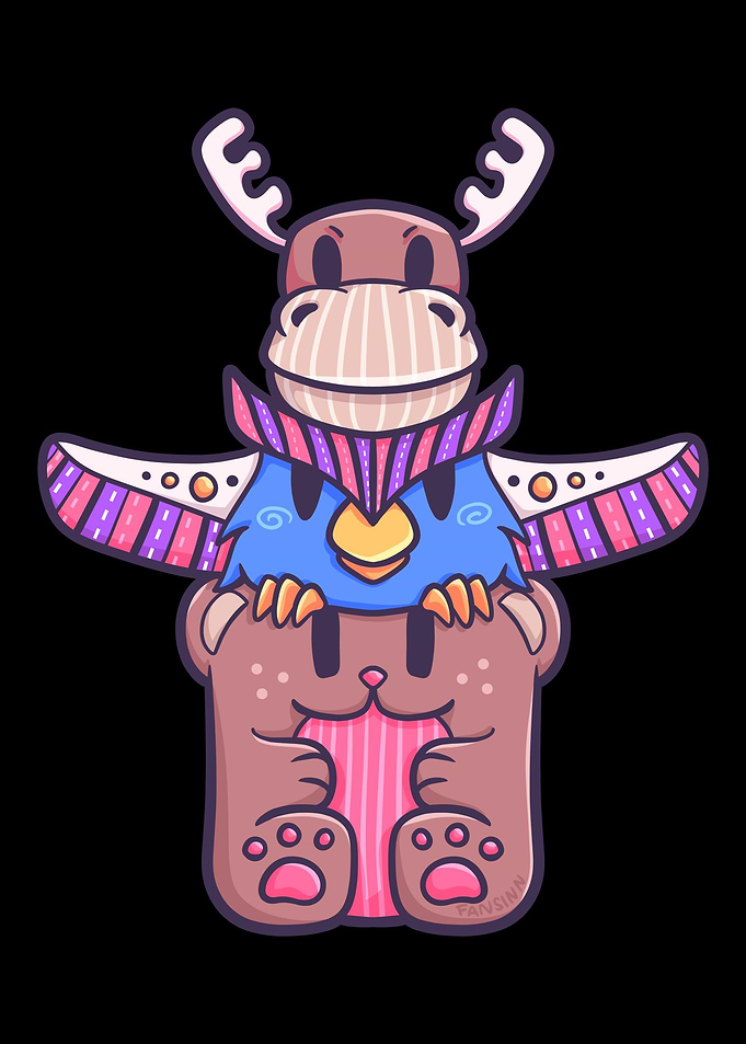 Africa Totem Christmas Ani