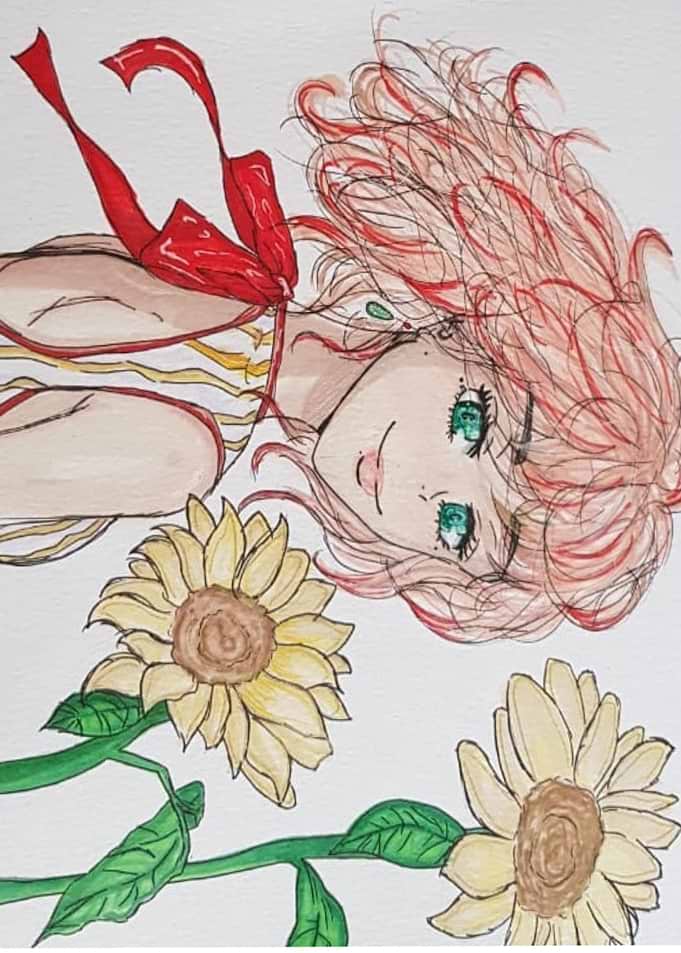 cheveux au vent