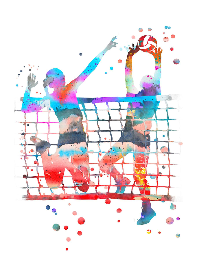 Volleyball girl