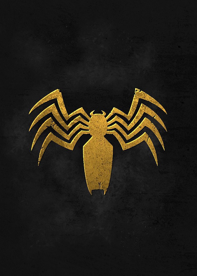 Heavy Metal Logo Gold