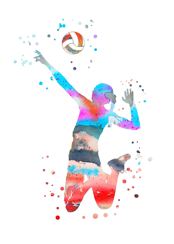 Volleyball girl