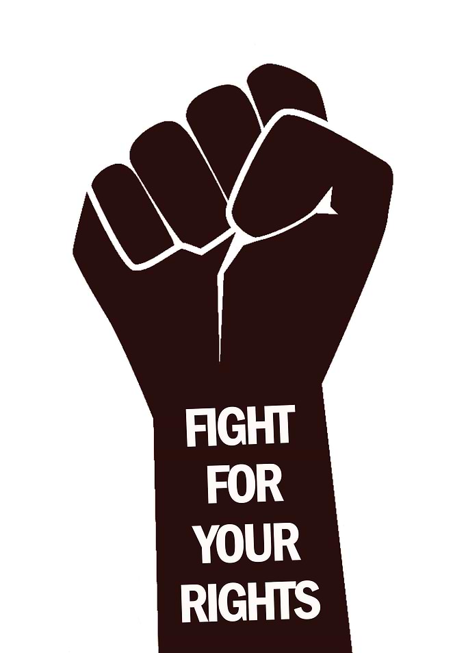 Fight for your rights fist