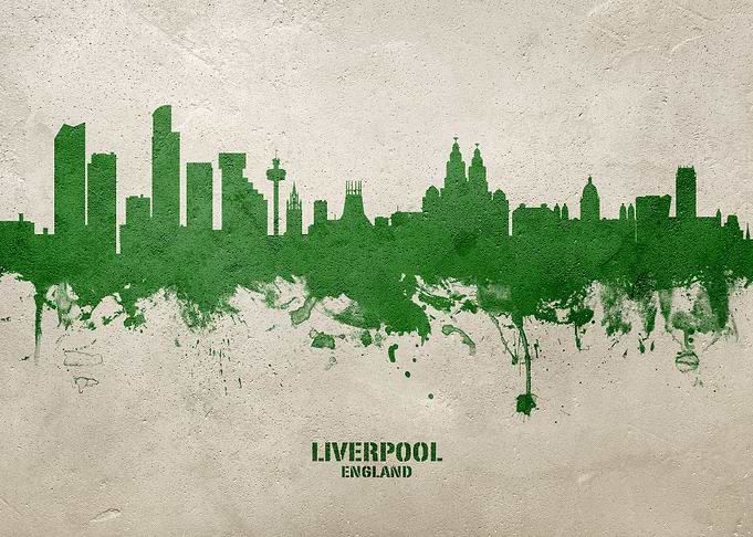Liverpool Skyline England