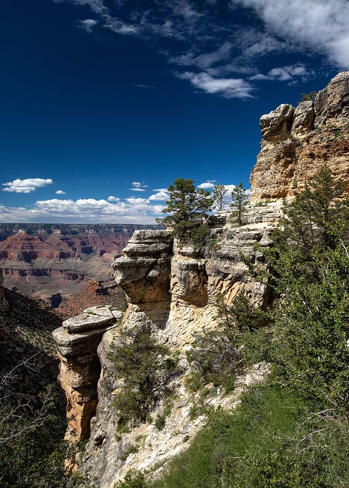 Mountains and rocks