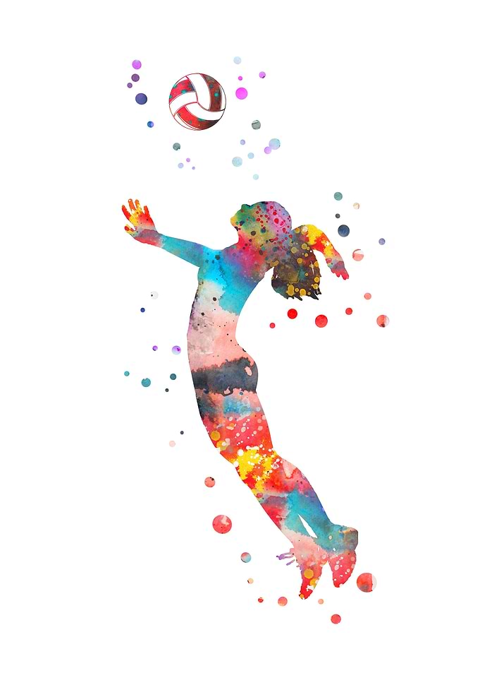 Volleyball girl