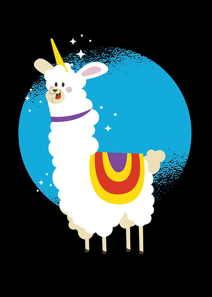 Cute Alpaca Design
