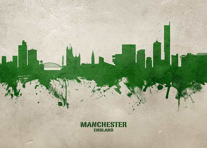Manchester Skyline England