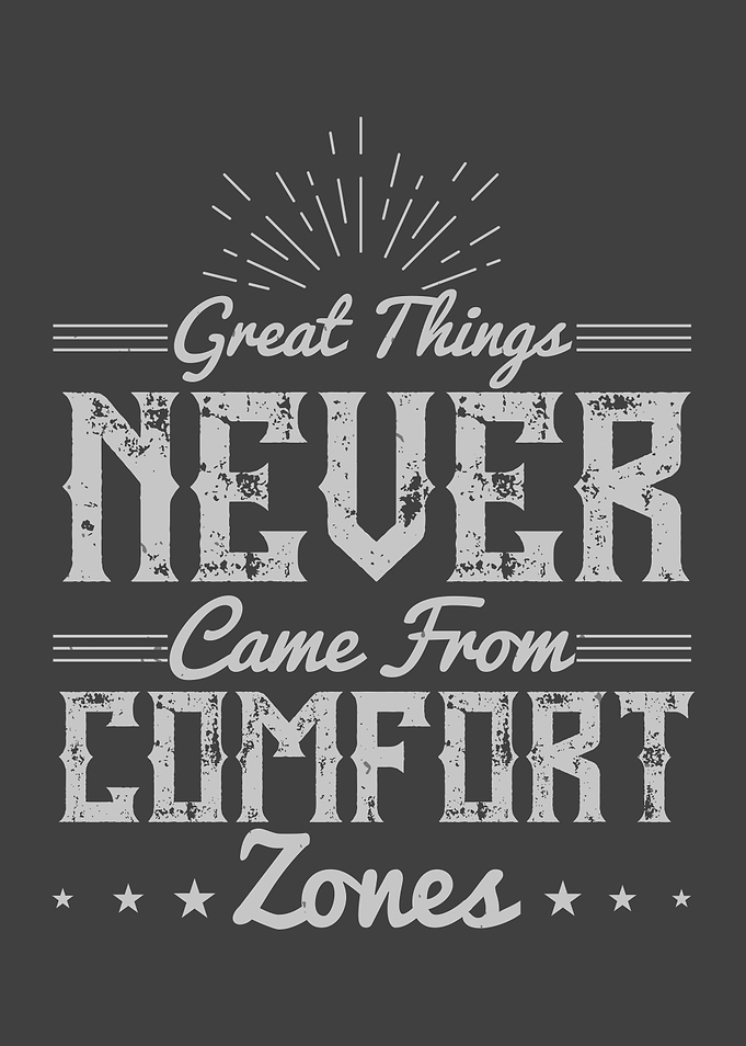 Great things never came